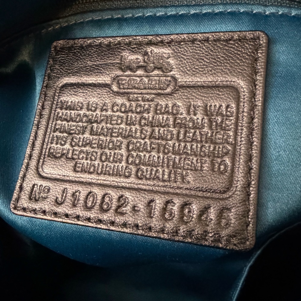 Vintage Coach Madison Sophia Clover Satchel #15946 - Picture 8 of 10